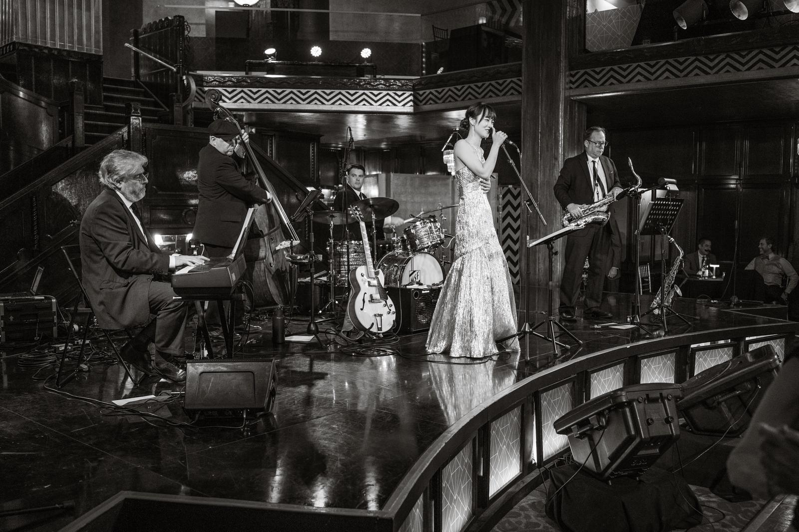 Ponpon Chen performing live on stage